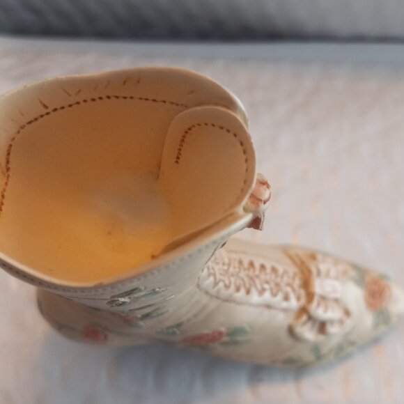 Just The Right Shoe By Raine Victorian Wedding Boot Mini Figurine 25088 - Picture 6 of 10